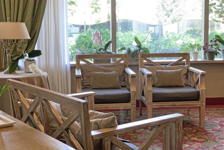 Reception, hotel cattoni