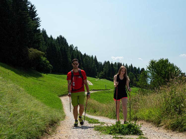 Nordic Walking Alpen Garten Hotel Margherita Trent