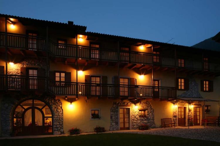 L'agriturismo alla sera