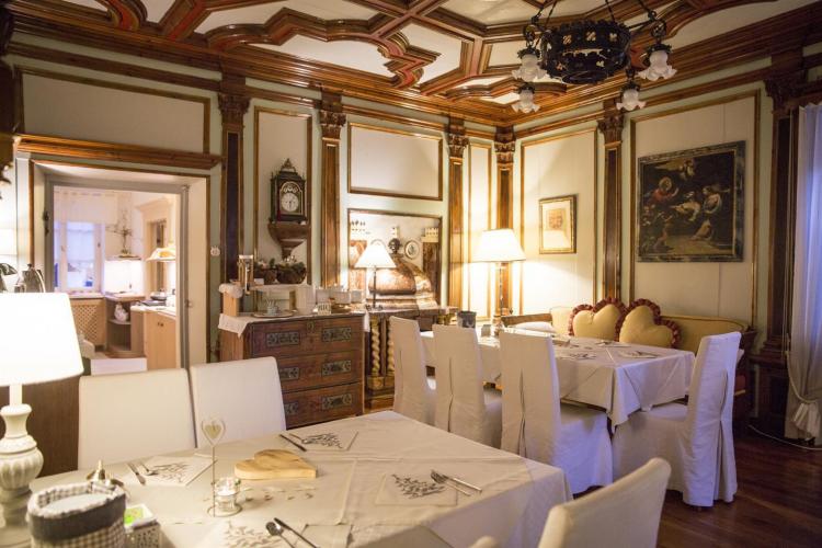 sala colazioni hotel garnì Laurino