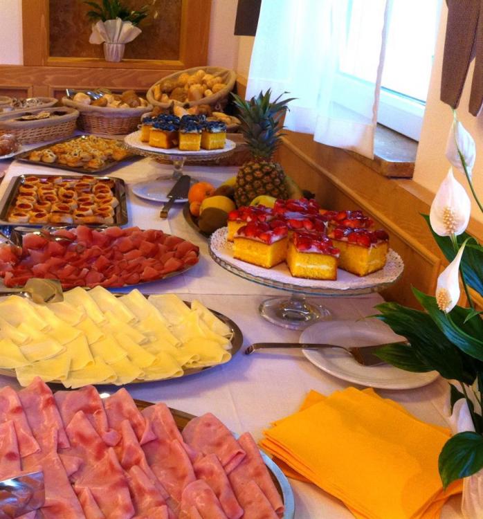 colazione hotel miralago trentino