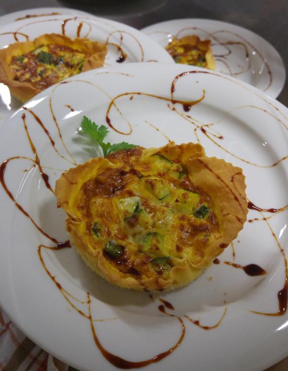tortino alle zucchine e formaggio nostrano