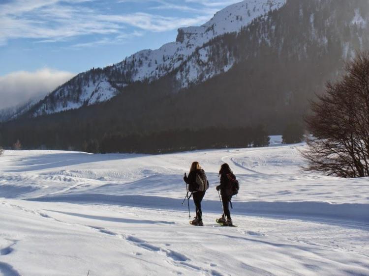 ciaspolare in trentino