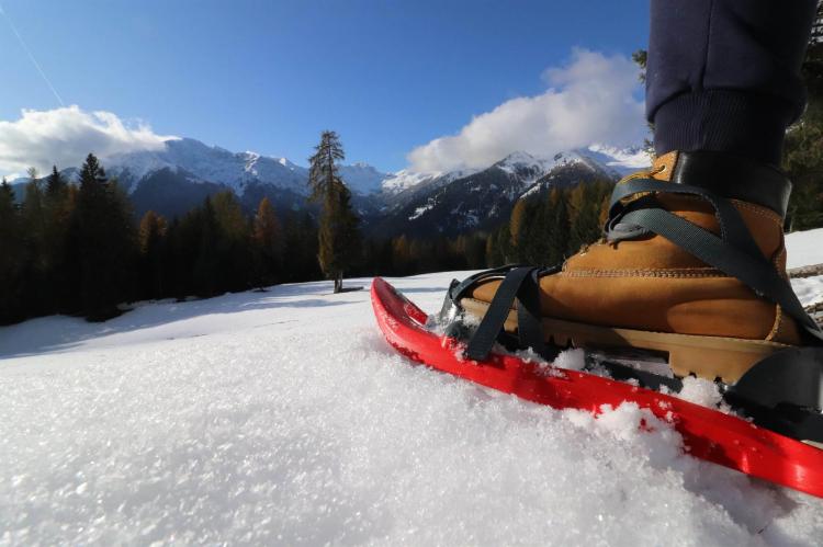 Ciaspolare a Rumo Val di Non Alpen Garten Hotel Ma