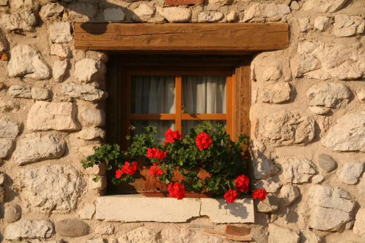Particolare esterno di una finestra