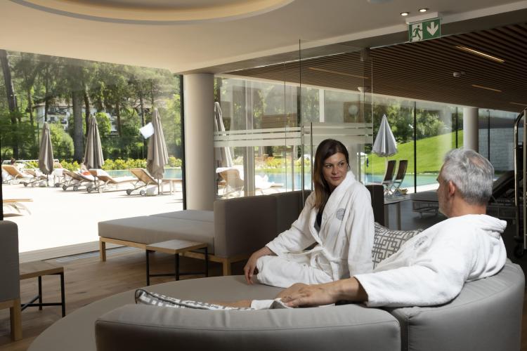 Thermal Spa GHT Comano sala relax panoramica
