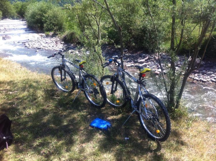 vacanze in bici fiume Fersina val dei Mocheni