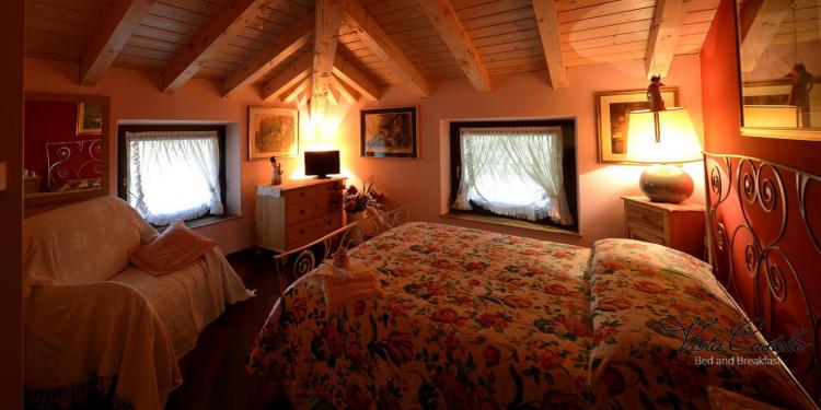 Camera VERDE - B&B Vista Castello
