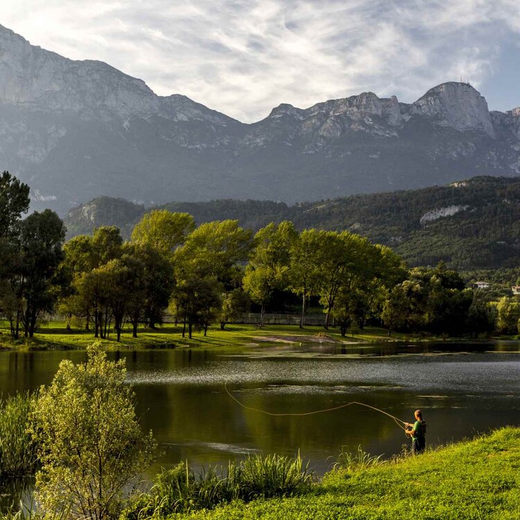 Terlago and Lamar lakes